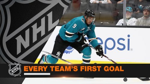 NHL, i primi gol di ogni squadra del 2018/'19
