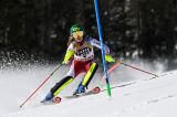 Celestiale Liensberger nella 1^ manche dello slalom, Vlhova è lontanissima ma... in gara
