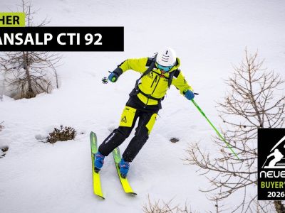 Video Fischer Transalp 92 CTI Pro - NeveItalia Ski -Test 2026/2027
