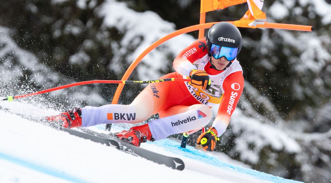 Svizzere a secco di podi nella velocità, c'è Crans-Montana all'orizzonte e Blanc, Suter e Flury si allenano sul Lachaux