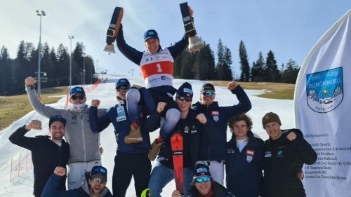 Braekken continua la sua crescita, vince in Svezia e conquista la Coppa Europa di slalom. Azzurri fuori dalla top 20