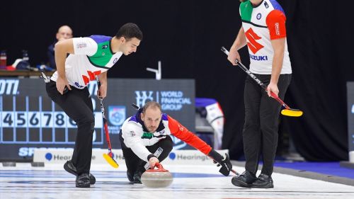 Retornaz, Mosaner, Arman e Giovanella, che spettacolo: è di nuovo finale slam per il curling italiano