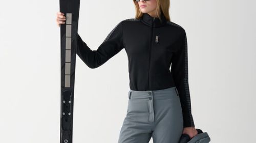 Pantaloni da sci e giacca in pied de poule