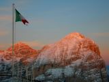 Le foto di Cortina d'Ampezzo: Tramonto al rifugio Lagazuoi 2752 m