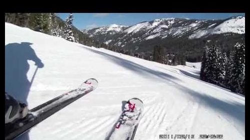 Skiing, the boot's perspective