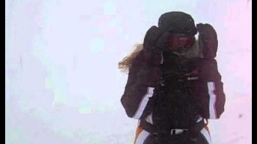 les deux alpes la tempesta di neve