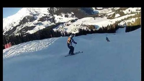 Gopro skiing in lenzerheide, switzerland