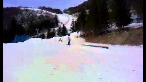 slide con snowboard Piancavallo