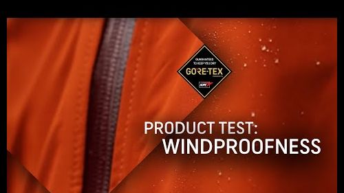 Gore-tex® products test #2: windproofness