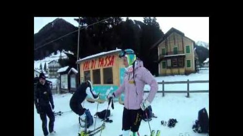 Nadia fanchini in allenamento a fassa | fisi official | fisi official