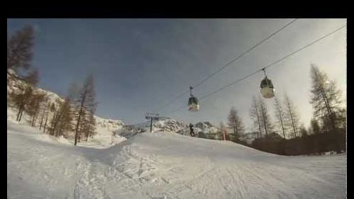 madesimo Jan 2012 snowboarding