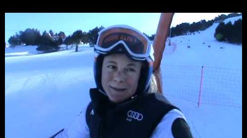 Video - denise karbon all'attacco sulla pista di soldeu | fisi official | fisi official