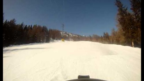 La thuile, pista nera muret