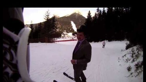 It's Business Time - Snowboarding in Sella Nevea Italy