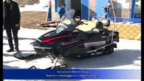 Piancavallo, nuova motoslitta per i soccorsi dei carabinieri