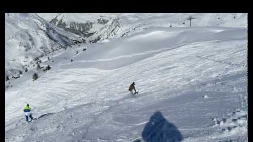Hexenboden Direkte Off Piste Zürs Lech am Arlberg february 2012 snowboarding