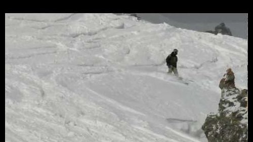 Steinmähder Off Piste snowboarding Lech am Arlberg february 2012 powder madness