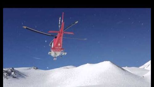 Helicopter rescue in Samnaun (Switserland)