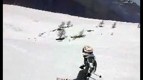 Marcolino Skiing in Prali