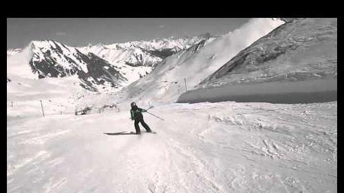 Manuel skiing in Samnaun 2012