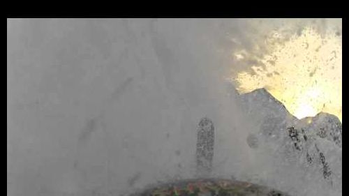 Ted ligety falls over cliff in ak gopro