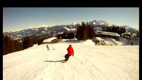 Laax snowboarding