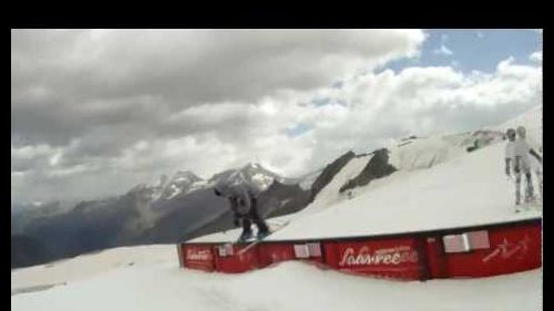 Thursday-morning-jib in Saas-Fee with Jonathan Rousselle