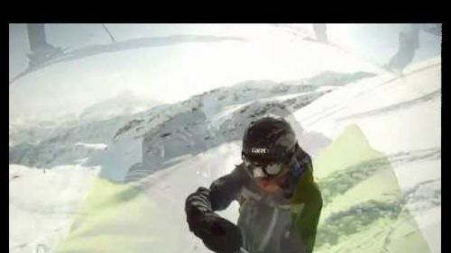 Gopro: skiing in la rosière & la thuile (france/italy border)