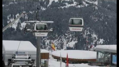 Vidéo station de ski courchevel les trois vallées