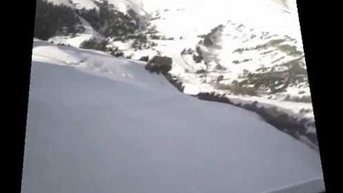 Snowboarding and skiing in Italy, Alps dolomiti (photo&video)