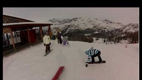 GoPro Hero 3 - Chiesa Valmalenco 2012 - First day skiing this year and very first day with the GoPro