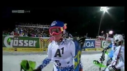 Veronika velez-zuzulova vs. tina maze in slalom