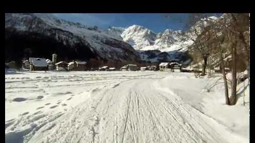 Pista fondo Signal a Macugnaga 29-12-2012 - giro lungo