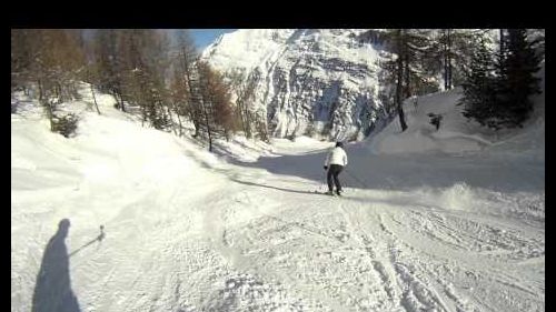 Skiing in La Thuile, Alps - GoPro HD HERO