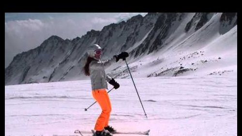 Ashley skiing St Moritz March 2012