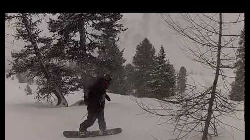 Snowboarding in St Anton