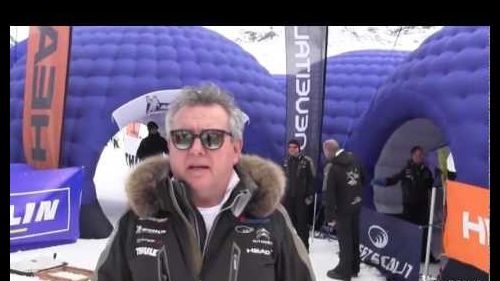 Tour delle alpi 2013, il mega ski test head