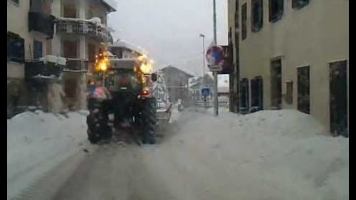 Neve a Forni di Sopra (UD) 18/01/2013