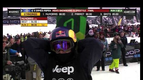 X games aspen 2013 - slopestyle finals with mcmorris, parrot & jamie anderson