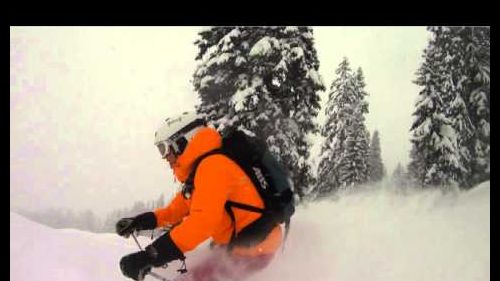 Powder skiing am 04.02.2013.wmv