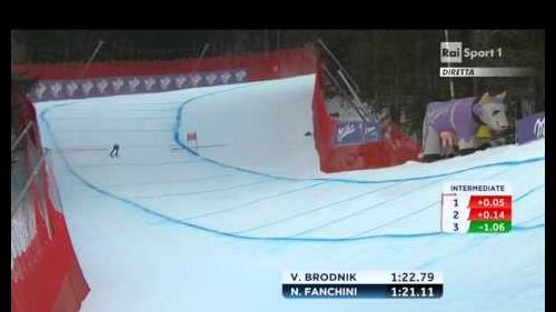 Nadia fanchini argento in discesa libera ai mondiali di schladming 10/02/2013