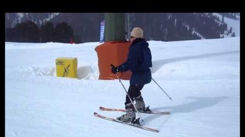 Skiing Pampeago (La prima esperienza in Italia)