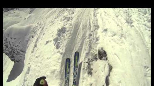 Crans Montana 2013 - Side piste skiing - GoPro HD 720p