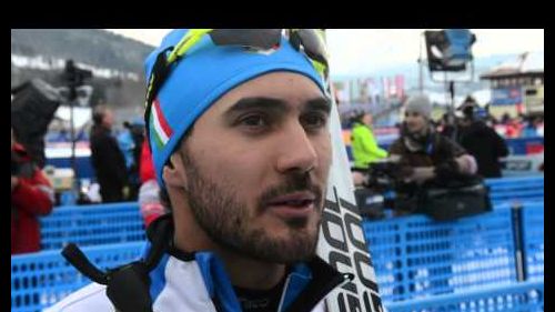 Fiemme 2013 - giuseppe michielli dopo la hs106/10 km gundersen