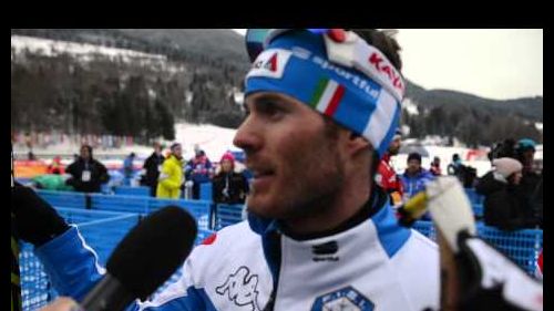 Fiemme 2013 - roland clara dopo la 30 km skiathlon