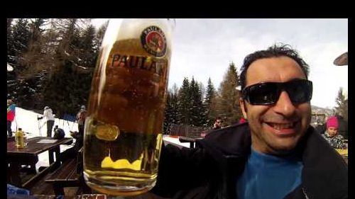 Grindelwald Gopro action to warm up