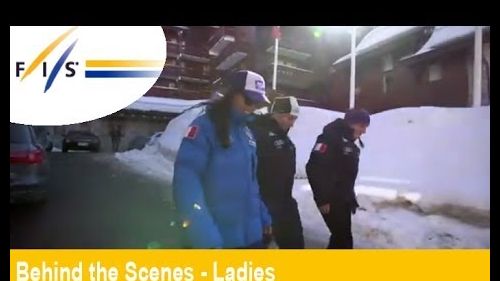 Ladies italian team in meribel 2013 - audi fis alpine ski world cup - behind the scenes - womens