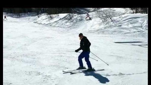 Piccolo salto sulla neve (campo felice 03/03/2013)