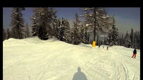 Run 21 (part 2), parsenn, red, ski, davos, go pro hero 3