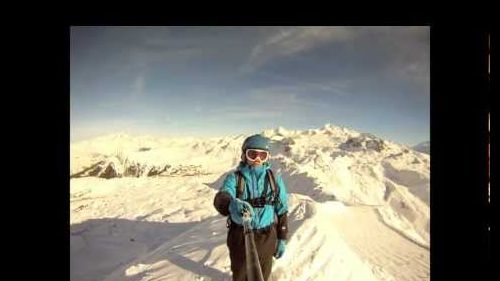 Gopro skiing